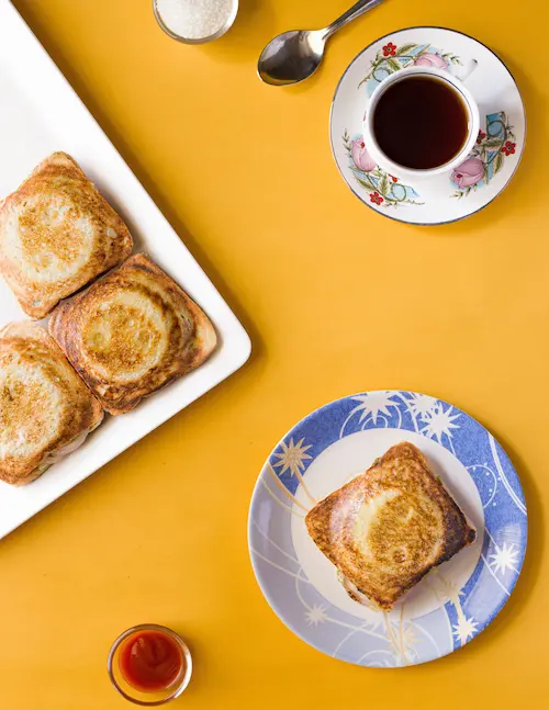 Sandwich full with goodness and sweetness